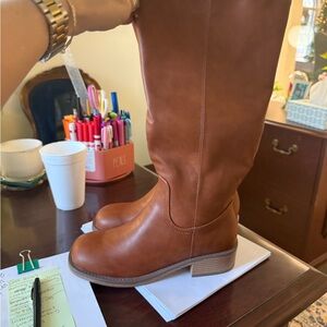 Pierre Dumas Brown Combat & Moto Boots